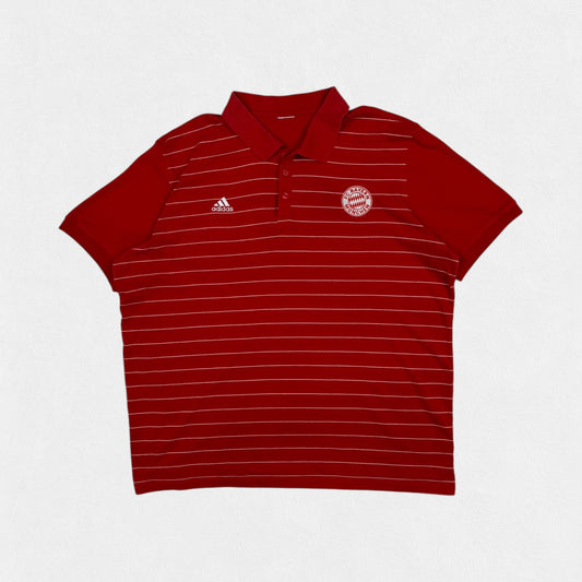 Bayern Munich Adidas striped polo shirt (XXL)