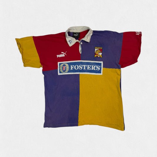 Vintage London Broncos 1997 Puma rugby league s/s shirt (XL)