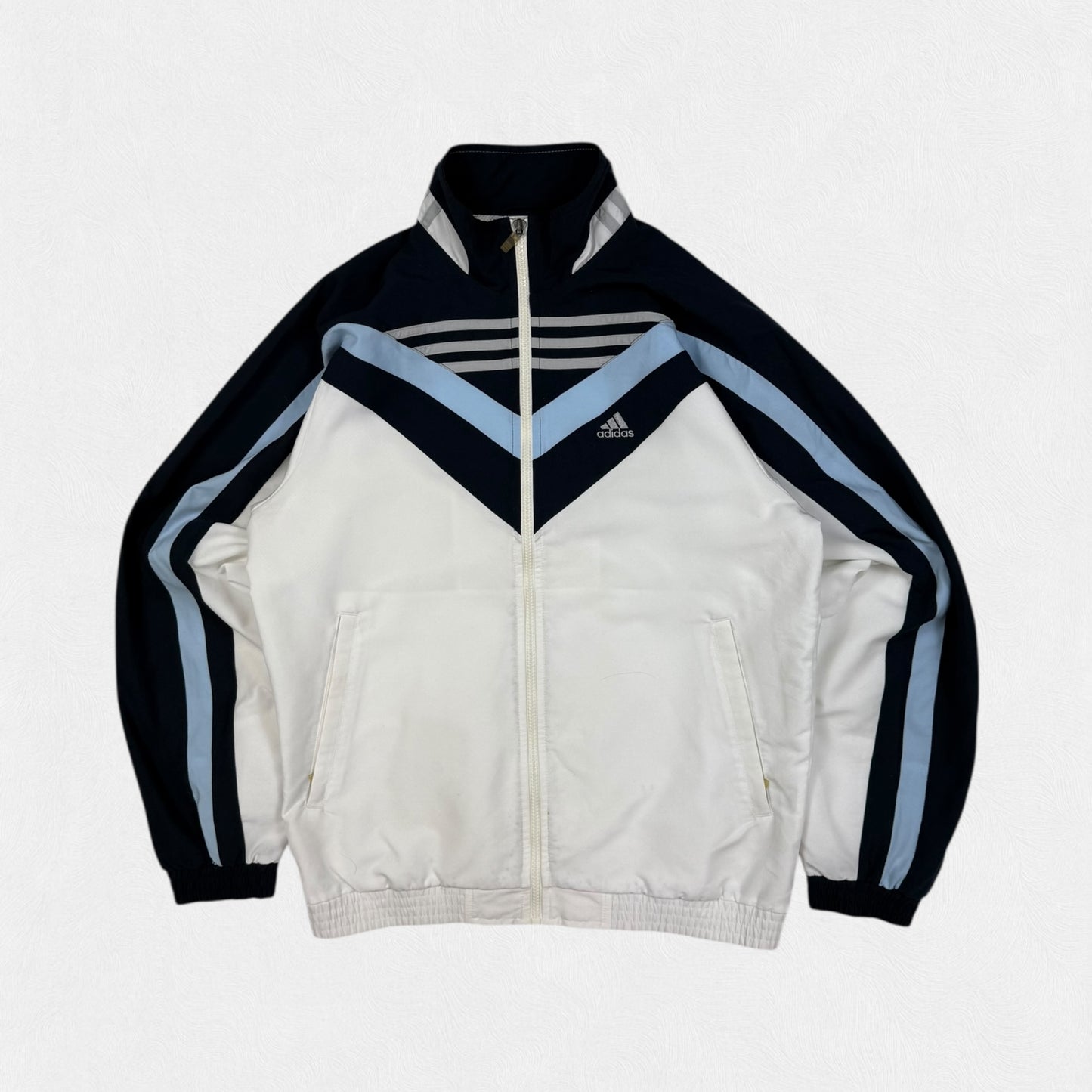 Vintage Adidas colour block track jacket (S)