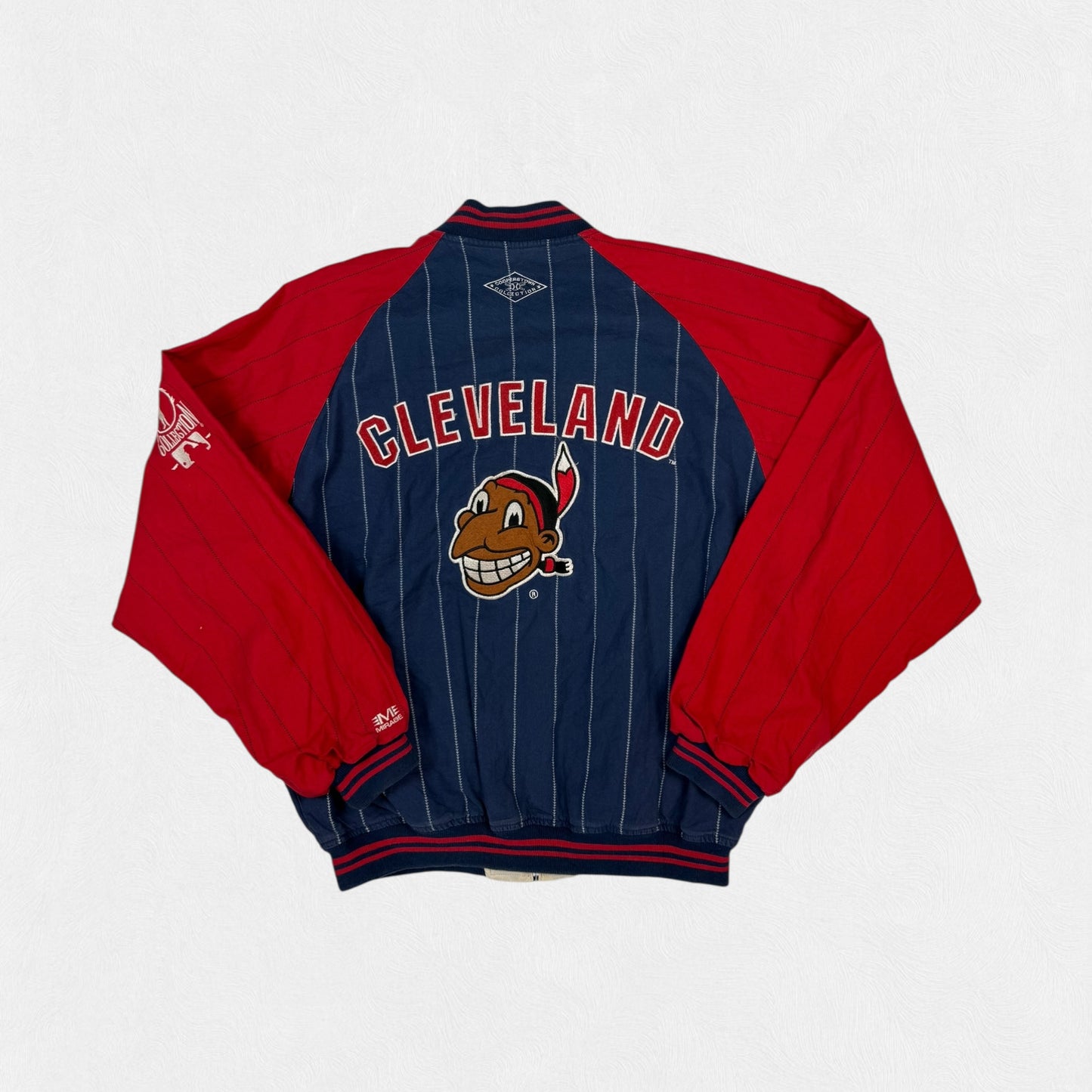 Vintage 90s Mirage Cleveland Indians reversible jacket (XL)