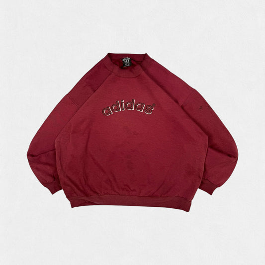 Vintage 90s Adidas spell out sweatshirt (M)