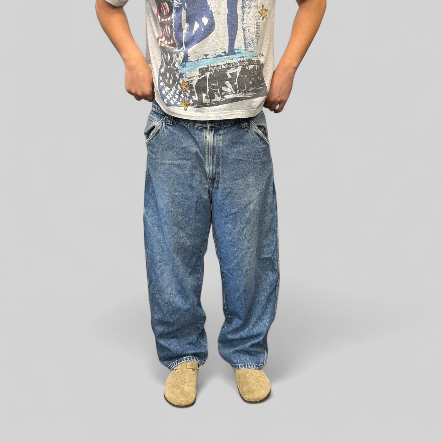 Vintage Fall creek baggy carpenter jeans (W36)