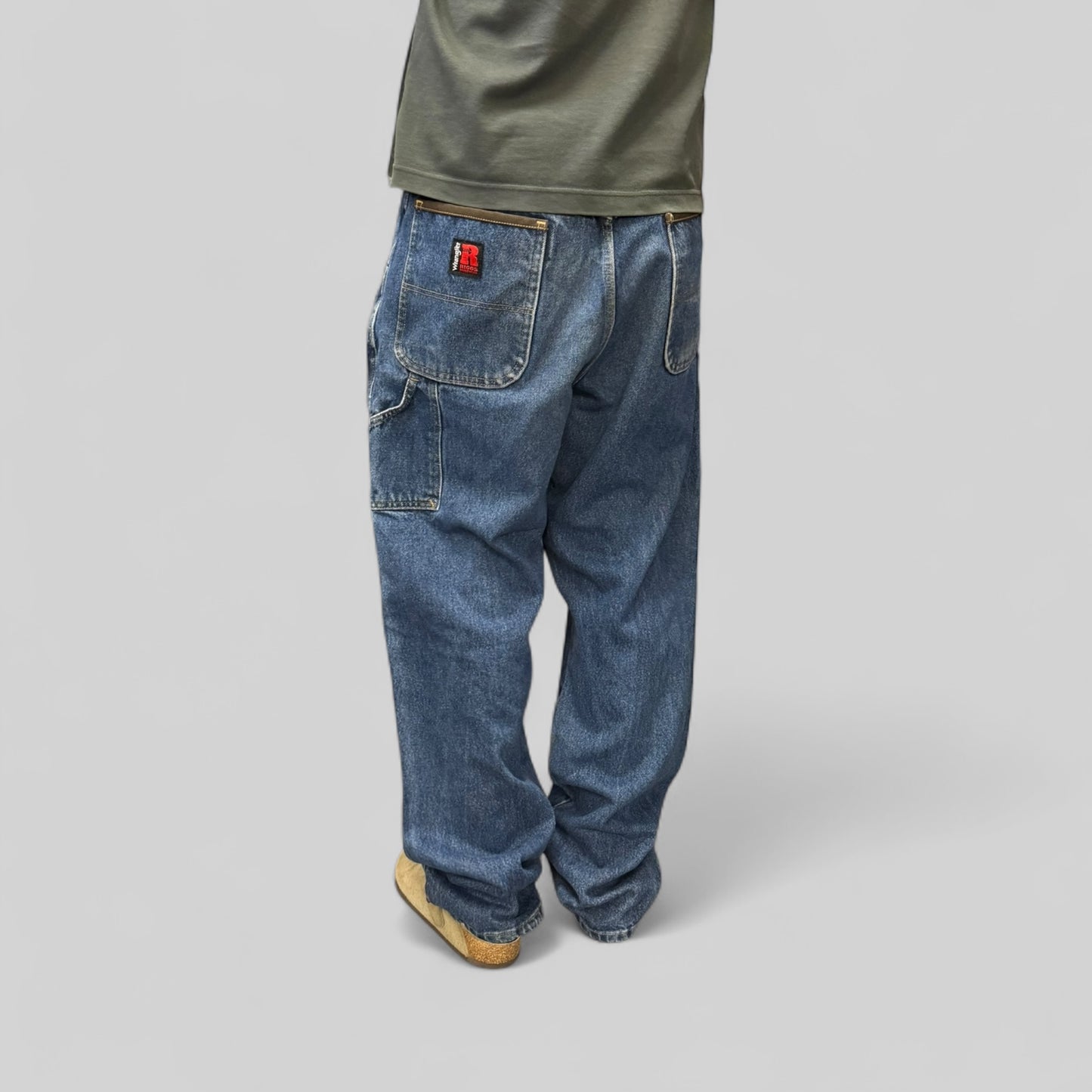 Wrangler Riggs baggy carpenter jeans (W34)