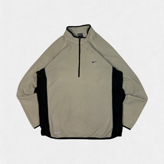 Vintage Nike mini swoosh quarter zip fleece (XL)