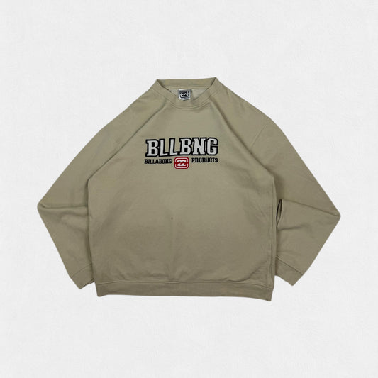 Vintage Y2K Billabong spell out sweatshirt (M)