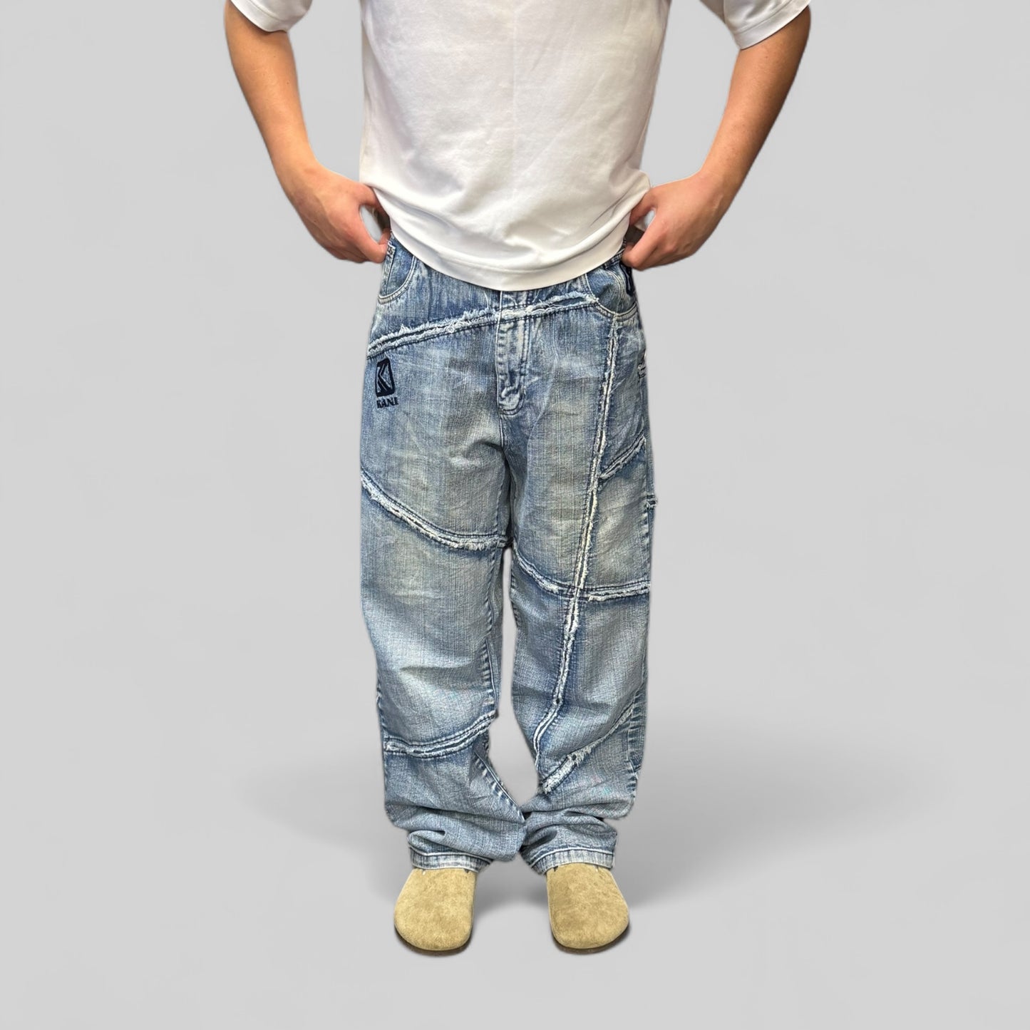 Vintage Karl Kani baggy denim jeans (W34)