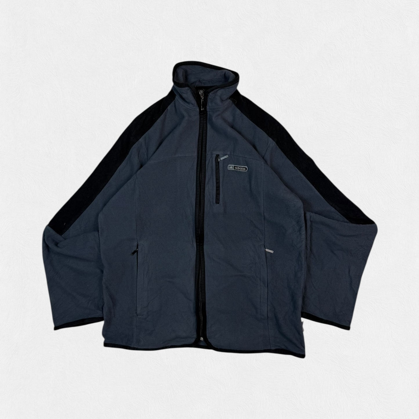 Vintage Adidas full zip up fleece (S)