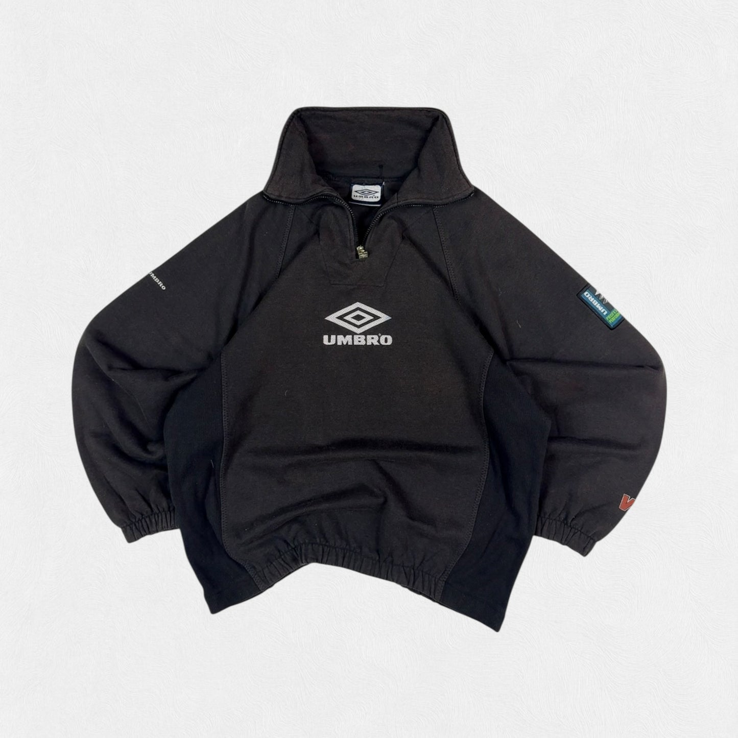 Vintage 90s Umbro pro training quarter zip sweatshirt (M)