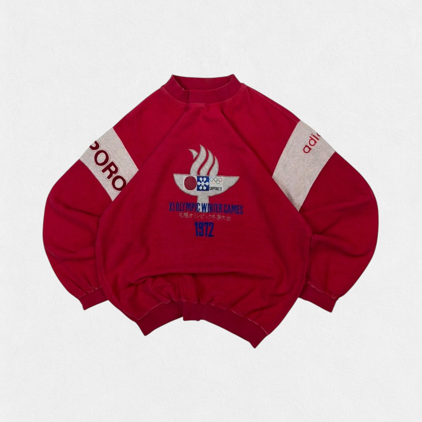 Vintage Adidas Sapporo 1972 olympic centennial collection sweatshirt (M)