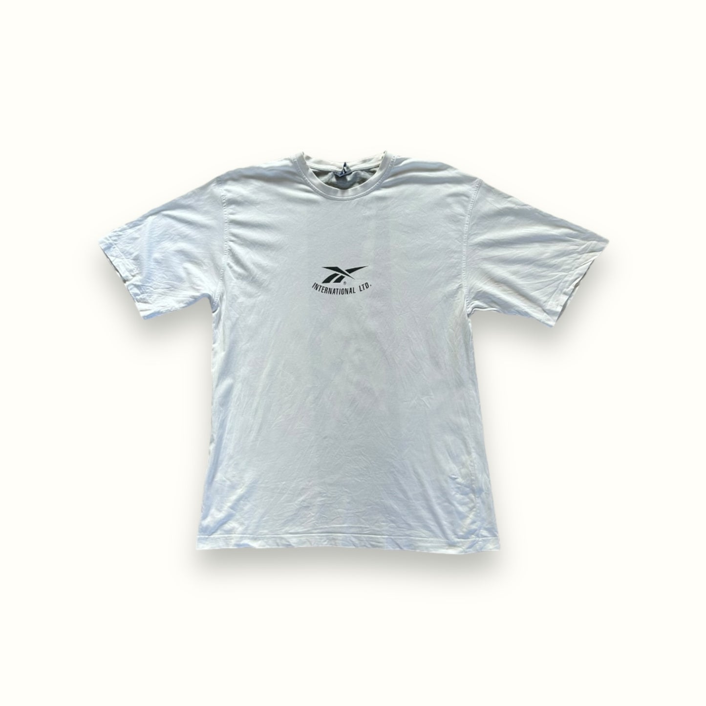 Vintage Reebok centre logo tee (L)
