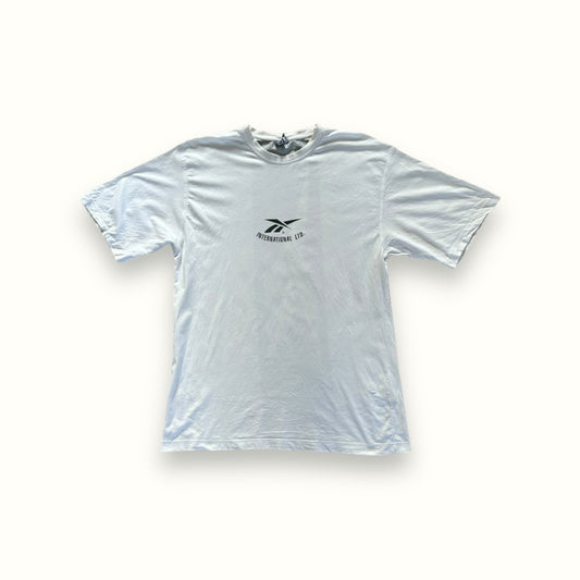 Vintage Reebok centre logo tee (L)