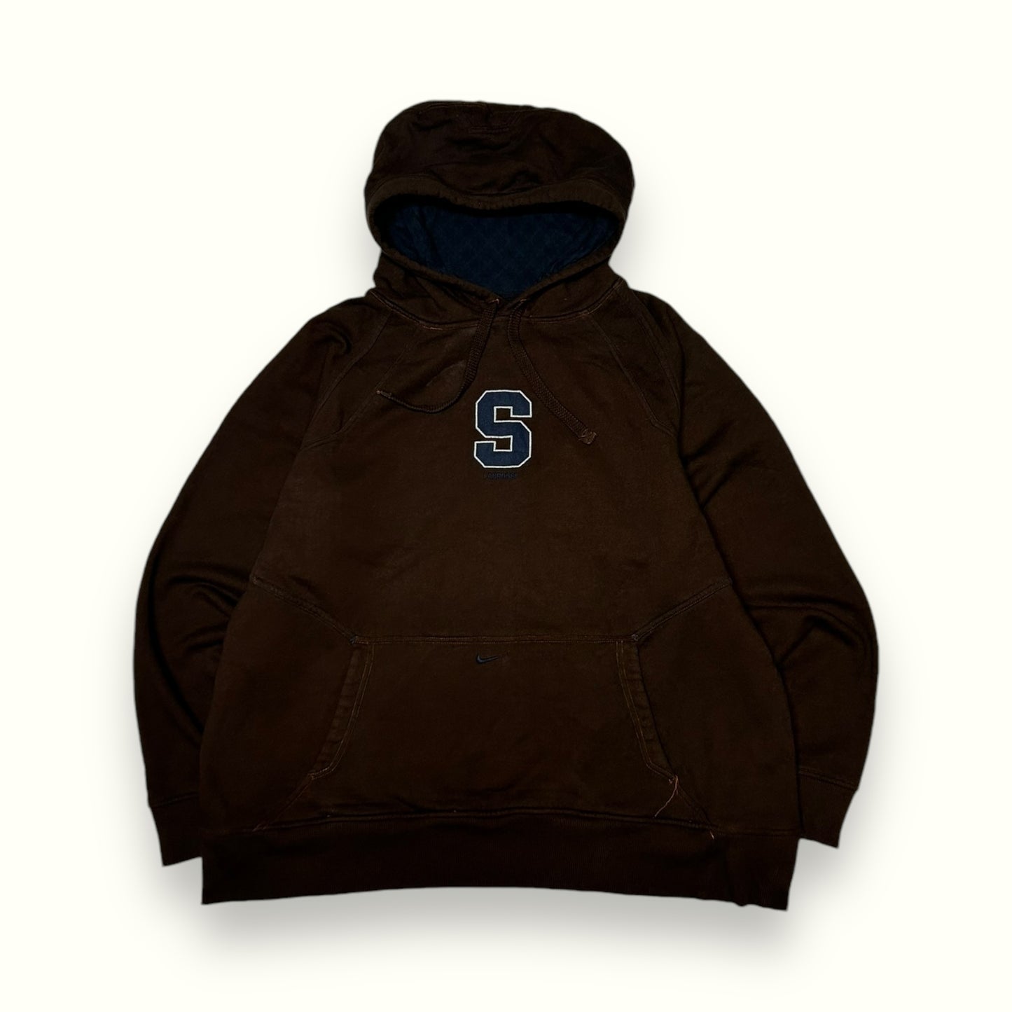 Vintage Nike Lacrosse centre swoosh hoodie (XL)