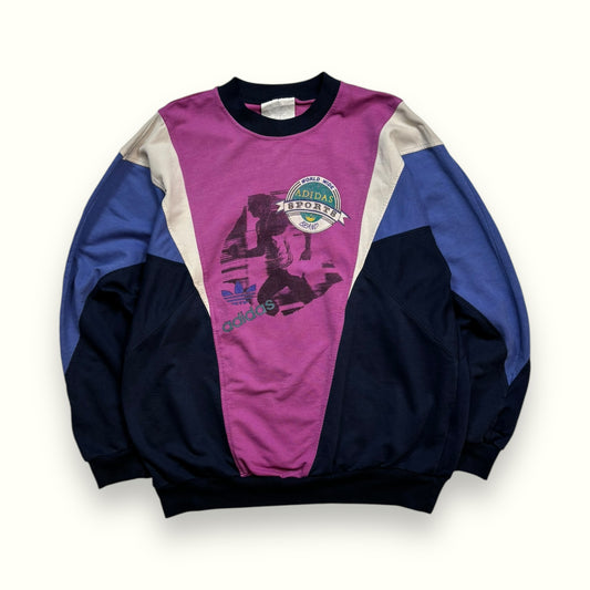 Vintage 90s Adidas worldwide sports brand sweatshirt (L)