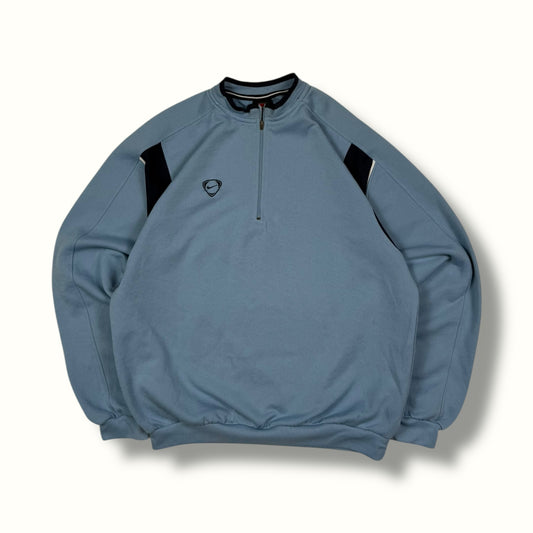 Vintage 90s Nike football quarter zip sweatshirt (M)