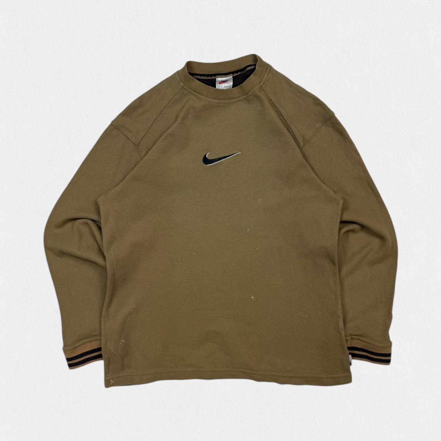 Vintage 90s Nike centre swoosh sweatshirt (S)
