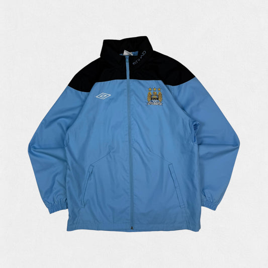 Vintage Manchester City 2011/12 Umbro football track jacket (M)
