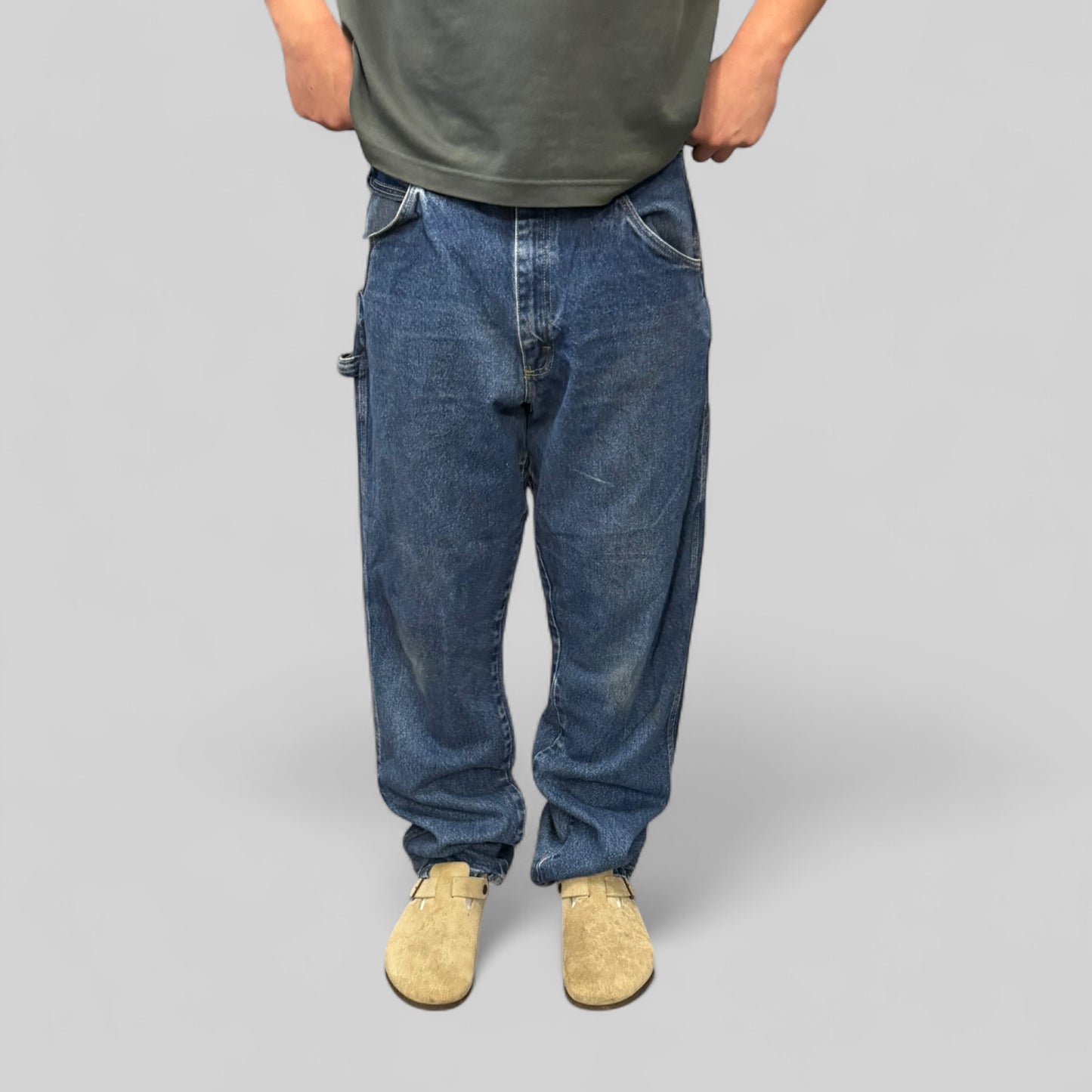 Wrangler Riggs baggy carpenter jeans (W34)