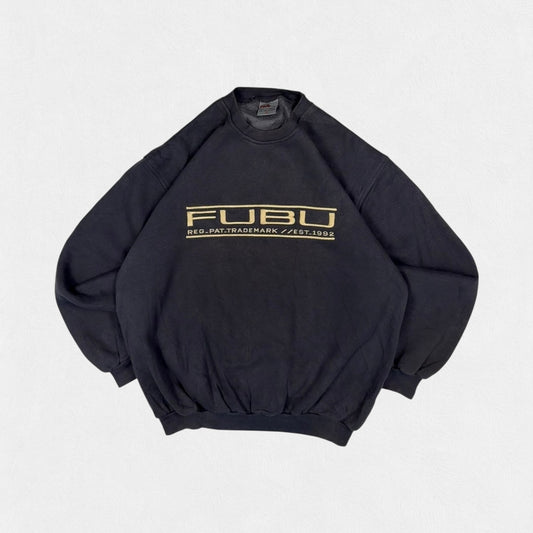 Vintage Fubu spell out sweatshirt (M)