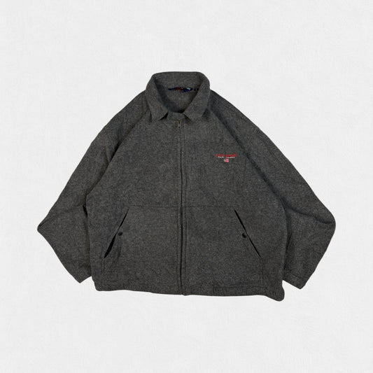 Vintage 90s Polo Sport fleece harrington jacket (L)