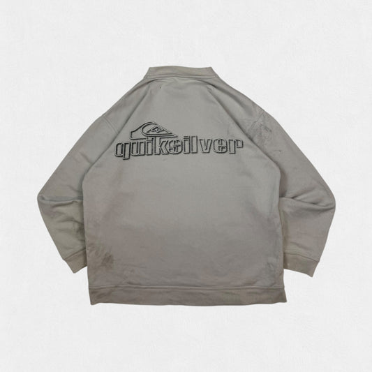 Vintage Y2K Quiksilver spell out sweatshirt (L)