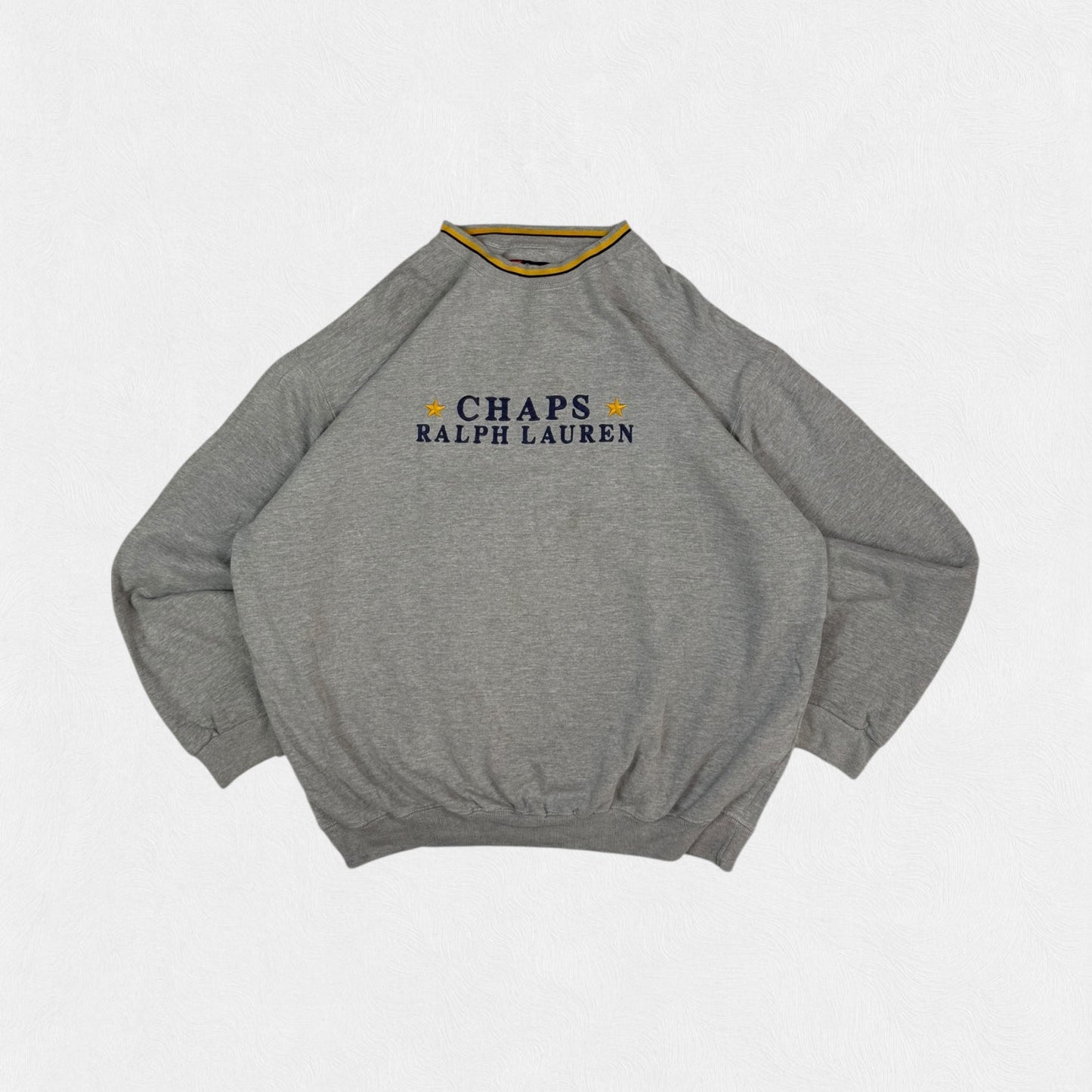 Vintage 90s Chaps Ralph Lauren spell out sweatshirt (XXL)