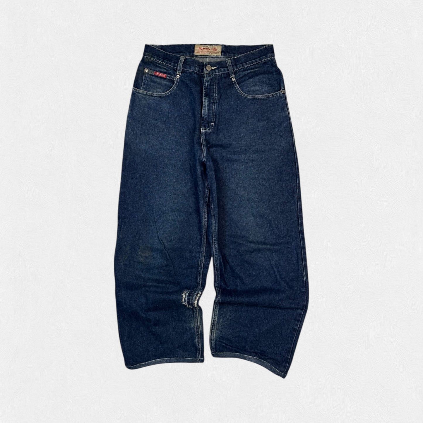 Vintage Dickies spell out baggy jeans (W30)