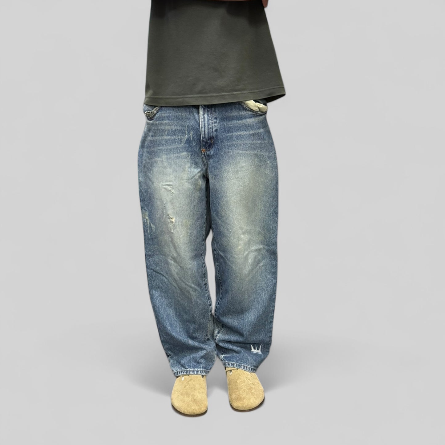 Vintage Y2K Damani Dada baggy jeans (W32)