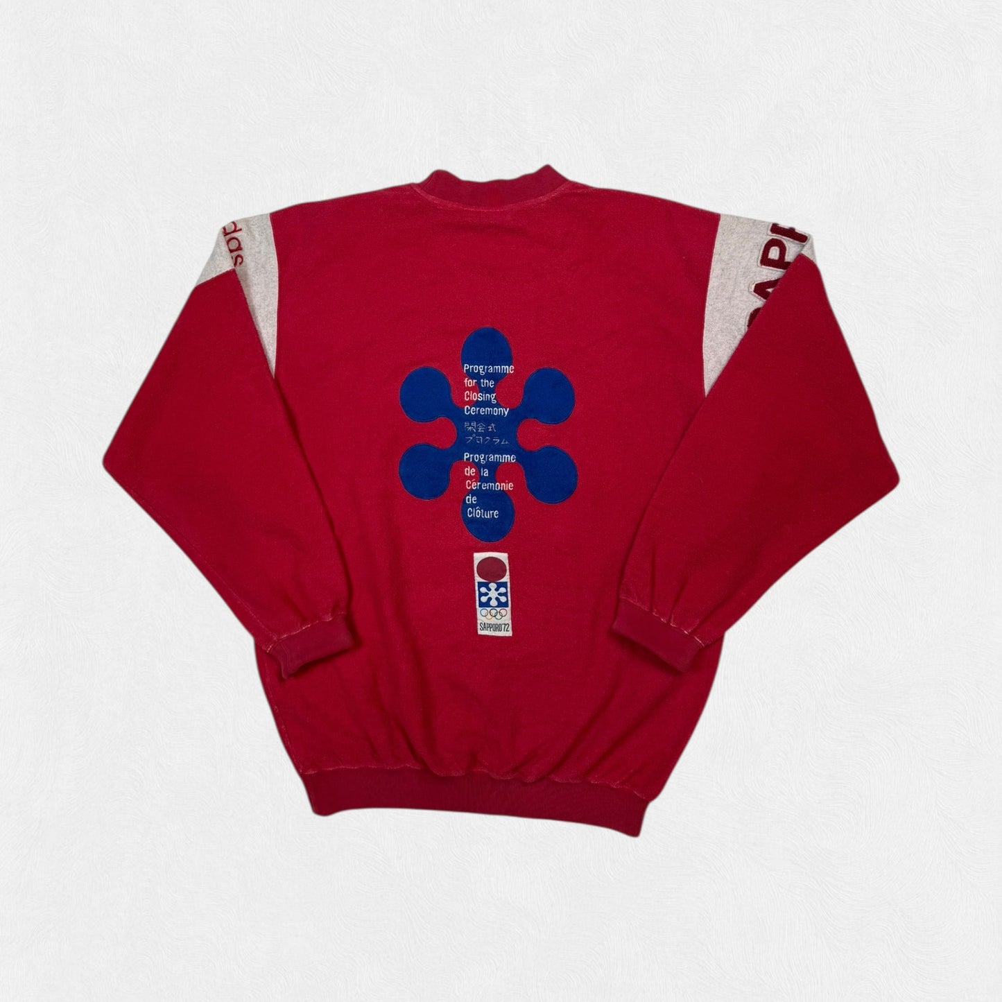 Vintage Adidas Sapporo 1972 olympic centennial collection sweatshirt (M)