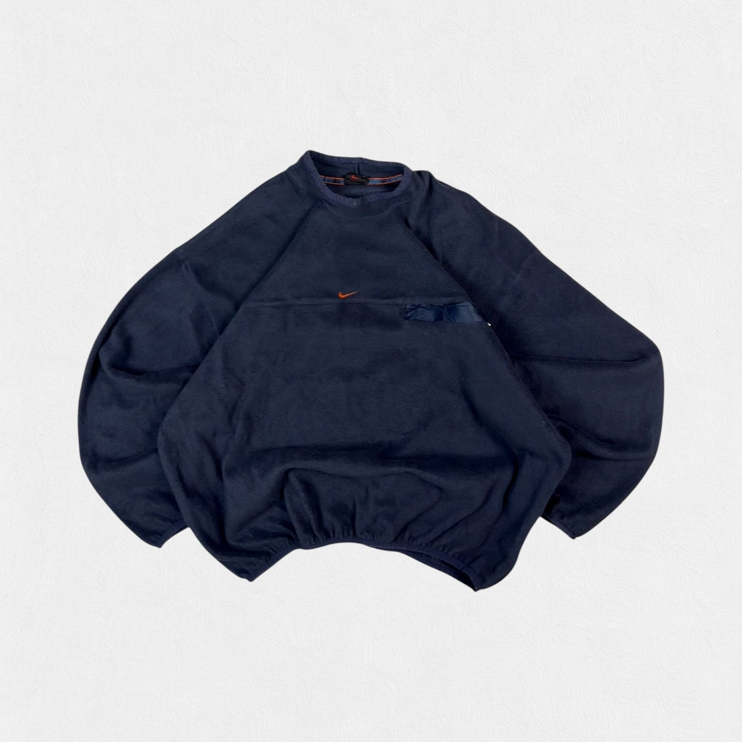 Vintage 90s Nike centre swoosh fleece sweatshirt (L)