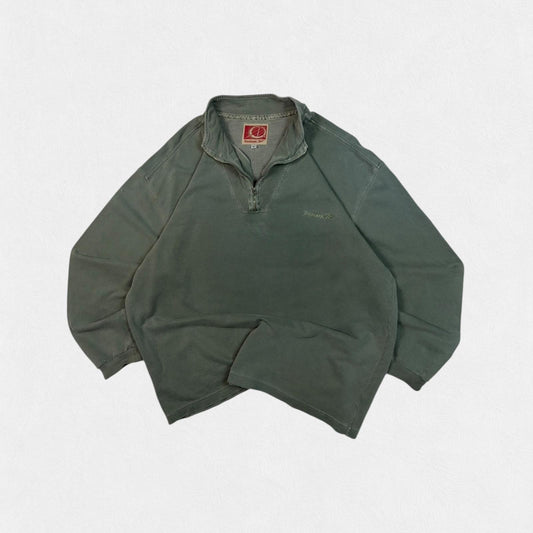 Vintage 90s Reebok quarter zip sweatshirt (XL)