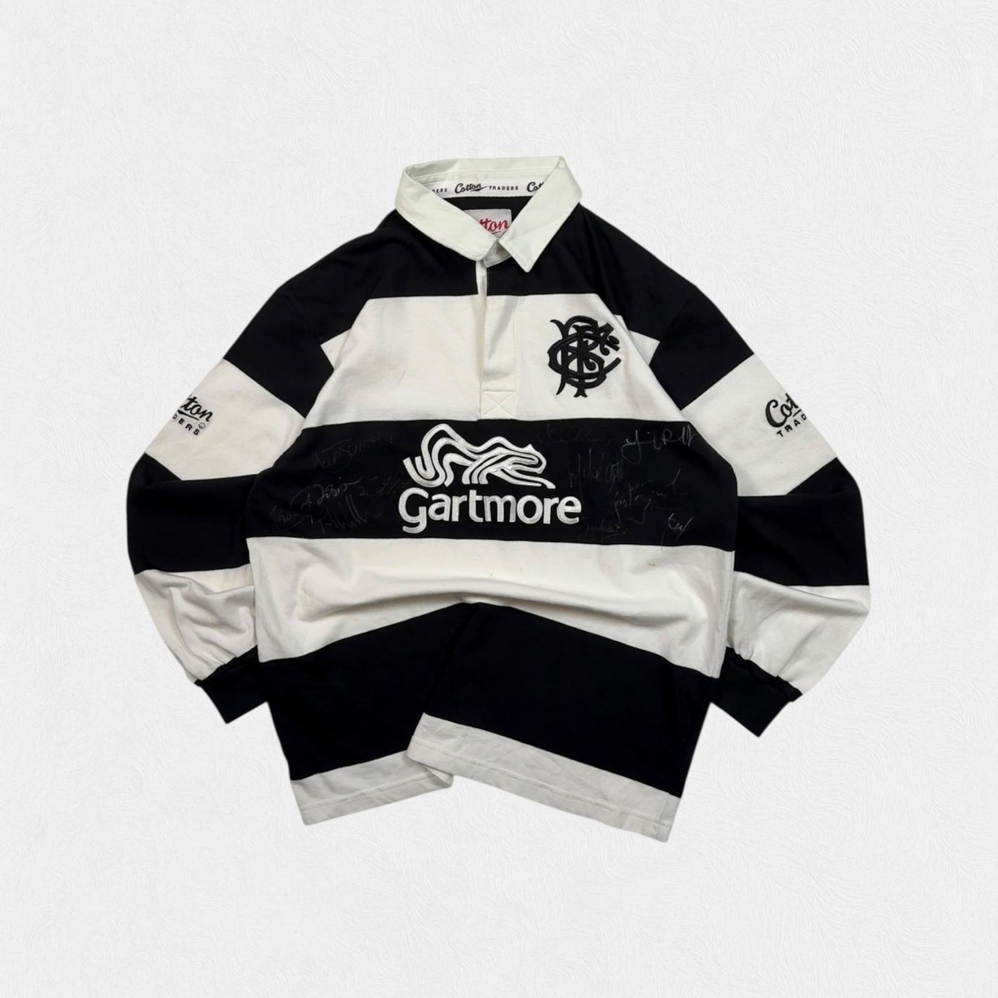 Vintage Barbarians 2006-08 Cotton Traders rugby shirt (L)