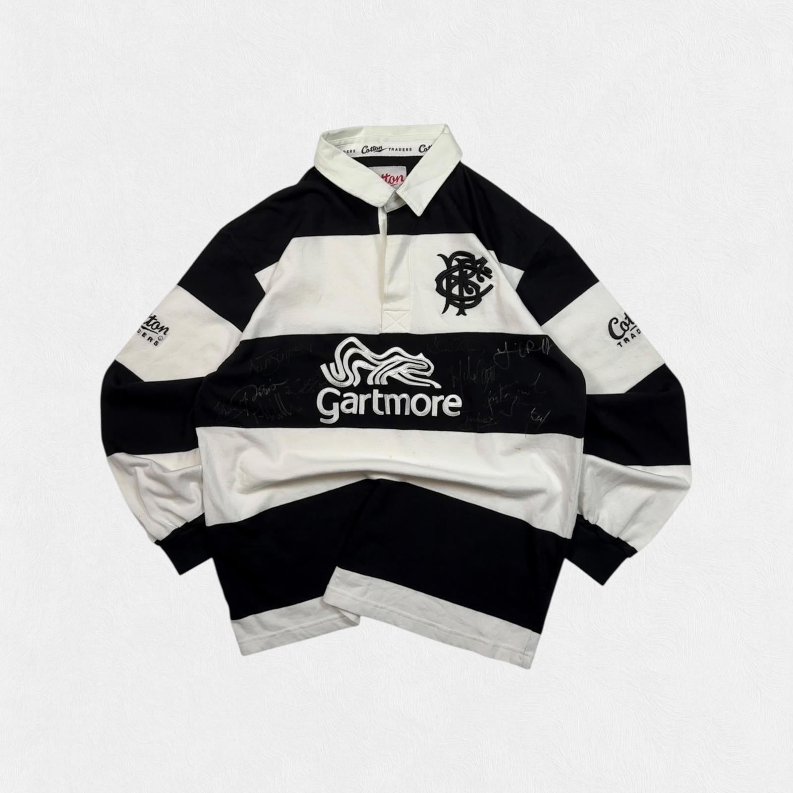 Vintage Barbarians 2006-08 Cotton Traders rugby shirt (L)