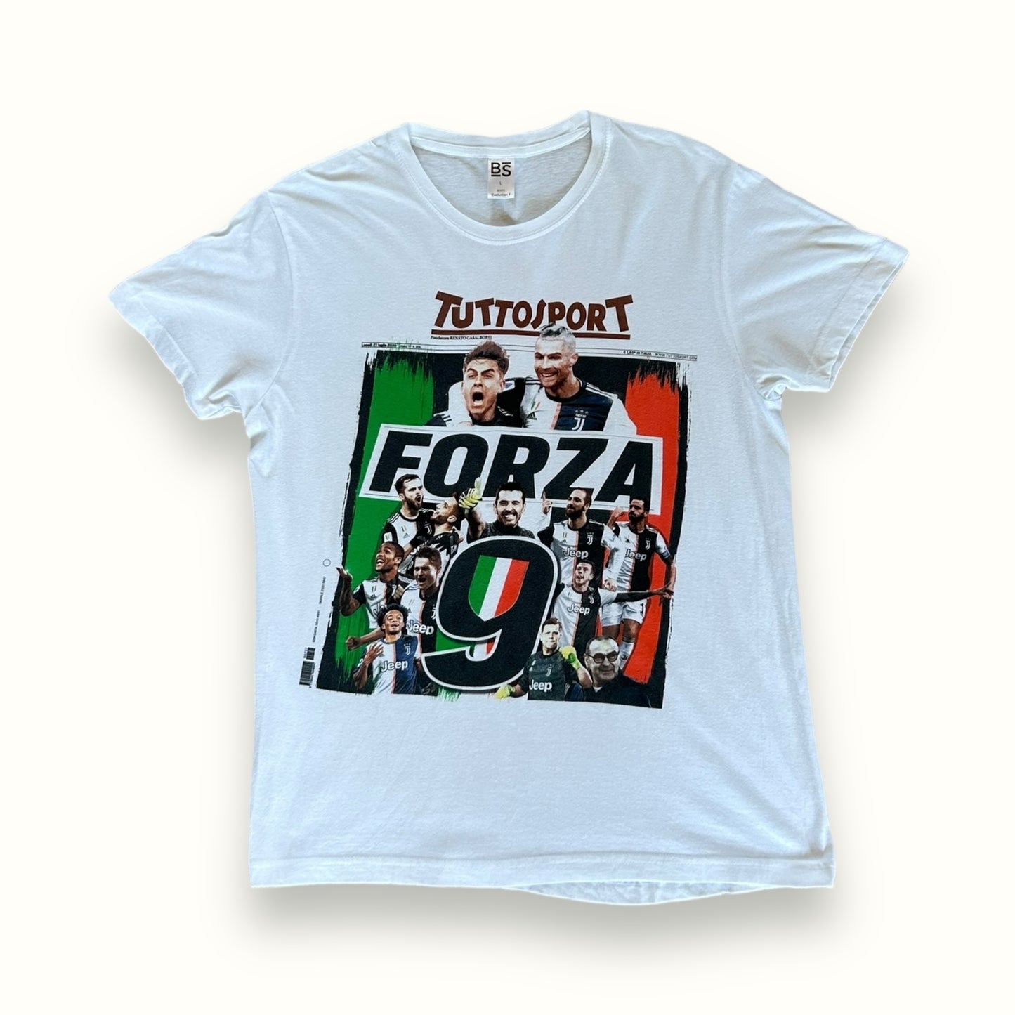 Juventus Tustosport graphic tee (L)