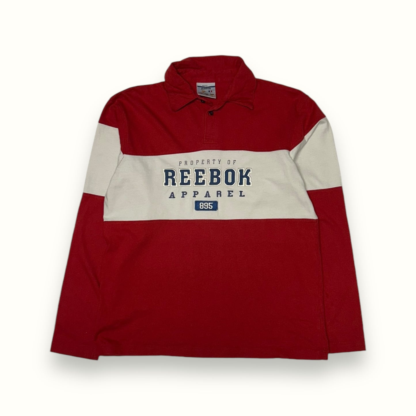 Vintage Reebok rugby polo shirt (M)