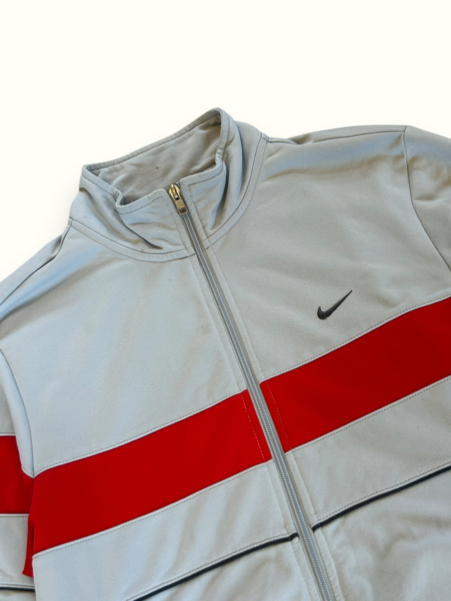 Vintage Nike athletic dept mini swoosh track jacket (M)
