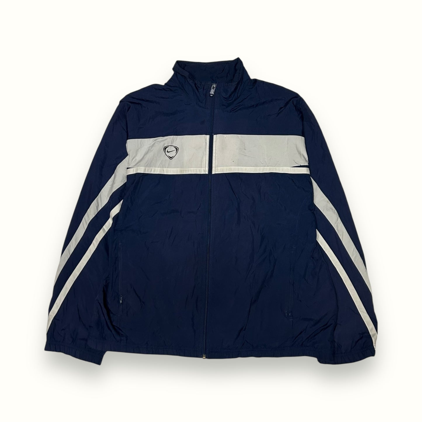 Vintage 90s Nike football track jacket (XL)