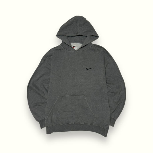 Vintage 90s Nike mini swoosh hoodie (L)