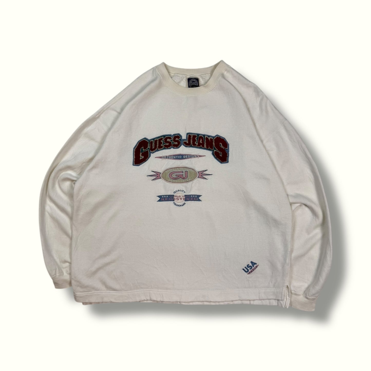 Vintage 90s Guess Jeans USA graphic sweatshirt (XL)
