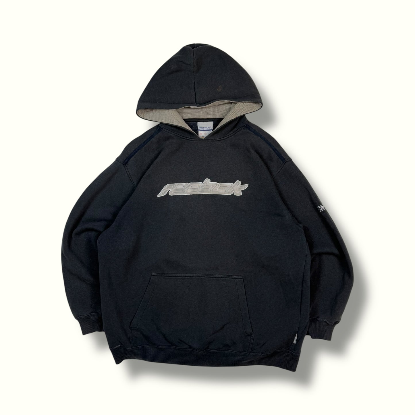 Vintage Reebok spell out hoodie (M)