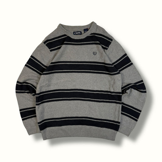 Vintage Chaps striped knit sweater (M)