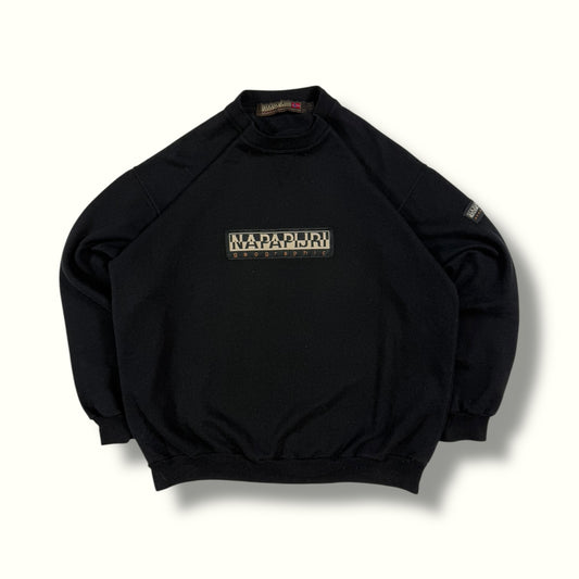 Vintage Napapijri spell out sweatshirt (L)