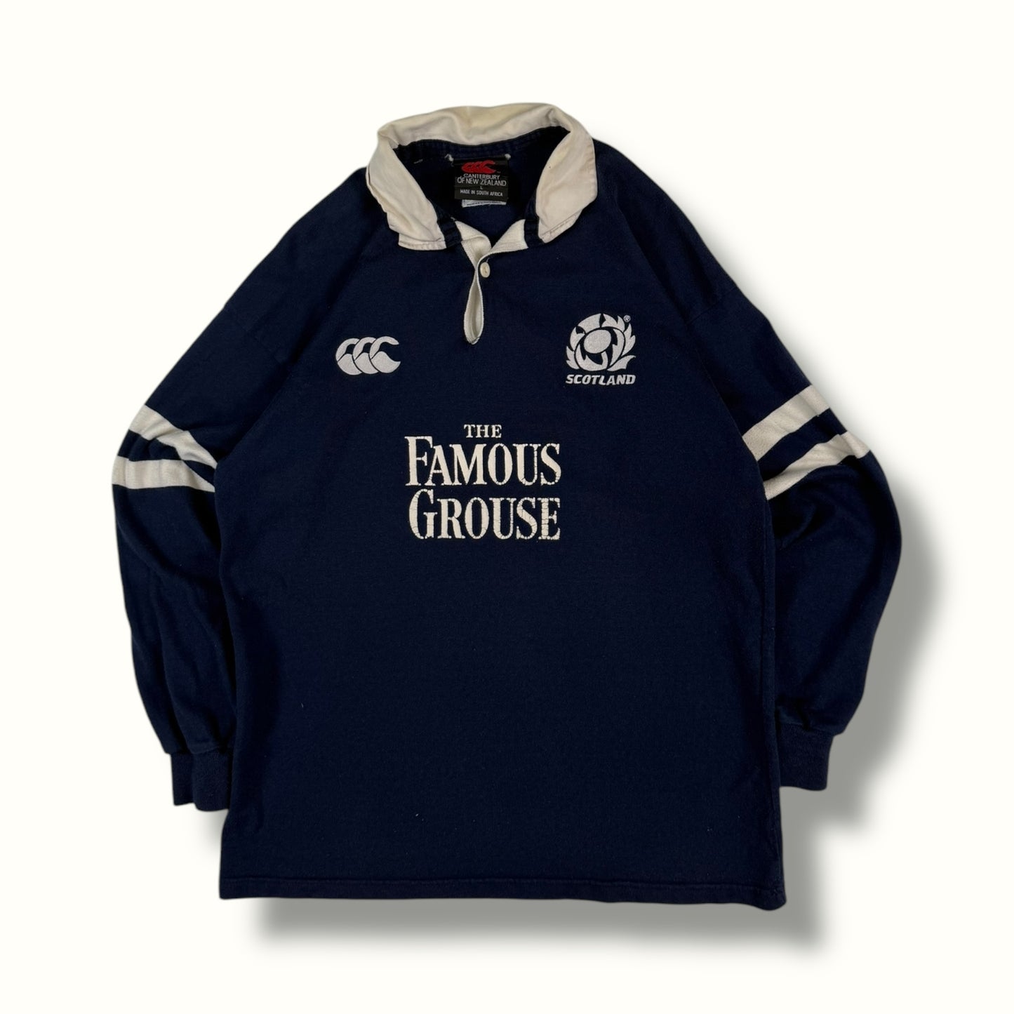 Vintage Scotland 2002-05 Canterbury rugby shirt (L)