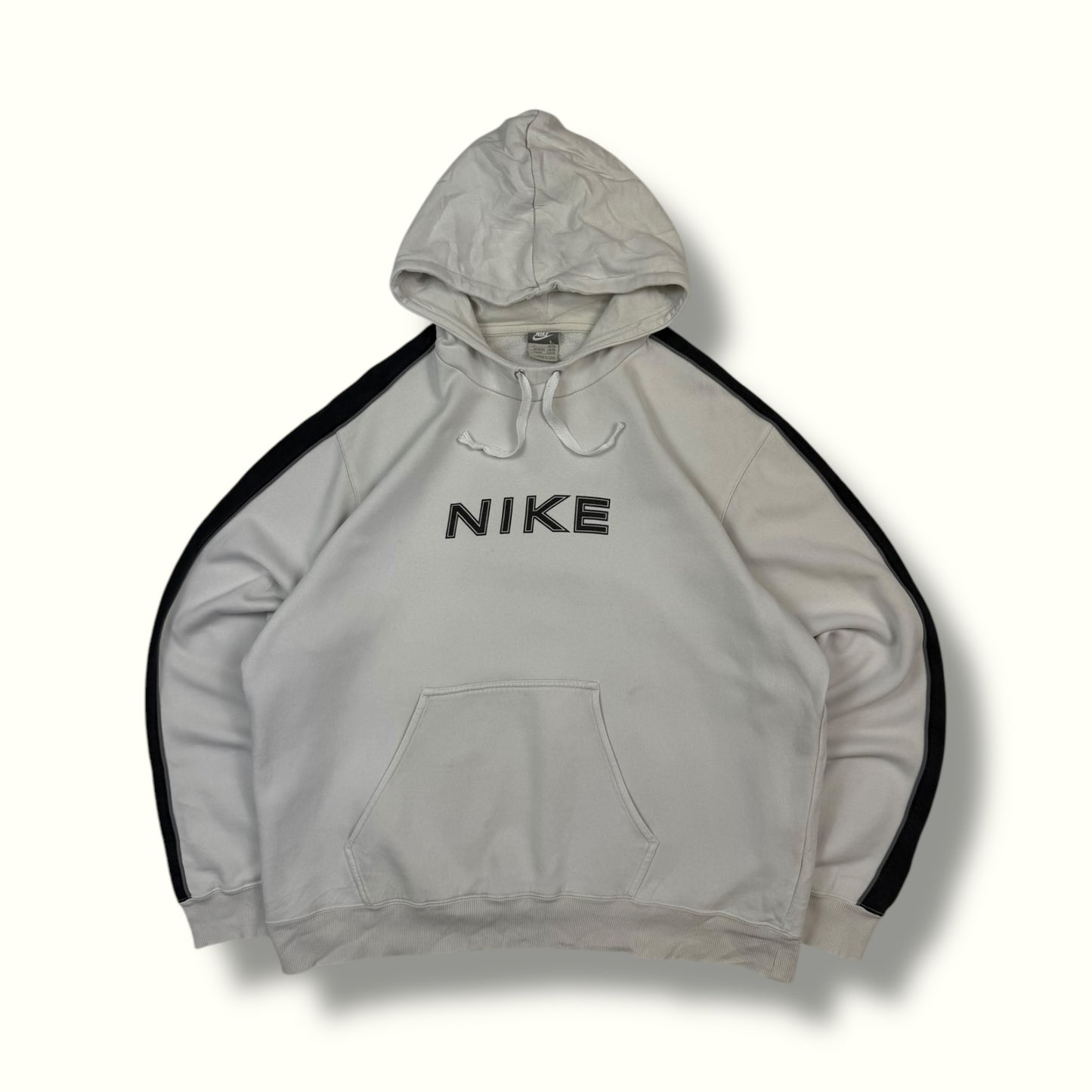 Vintage Nike spell out hoodie (L)