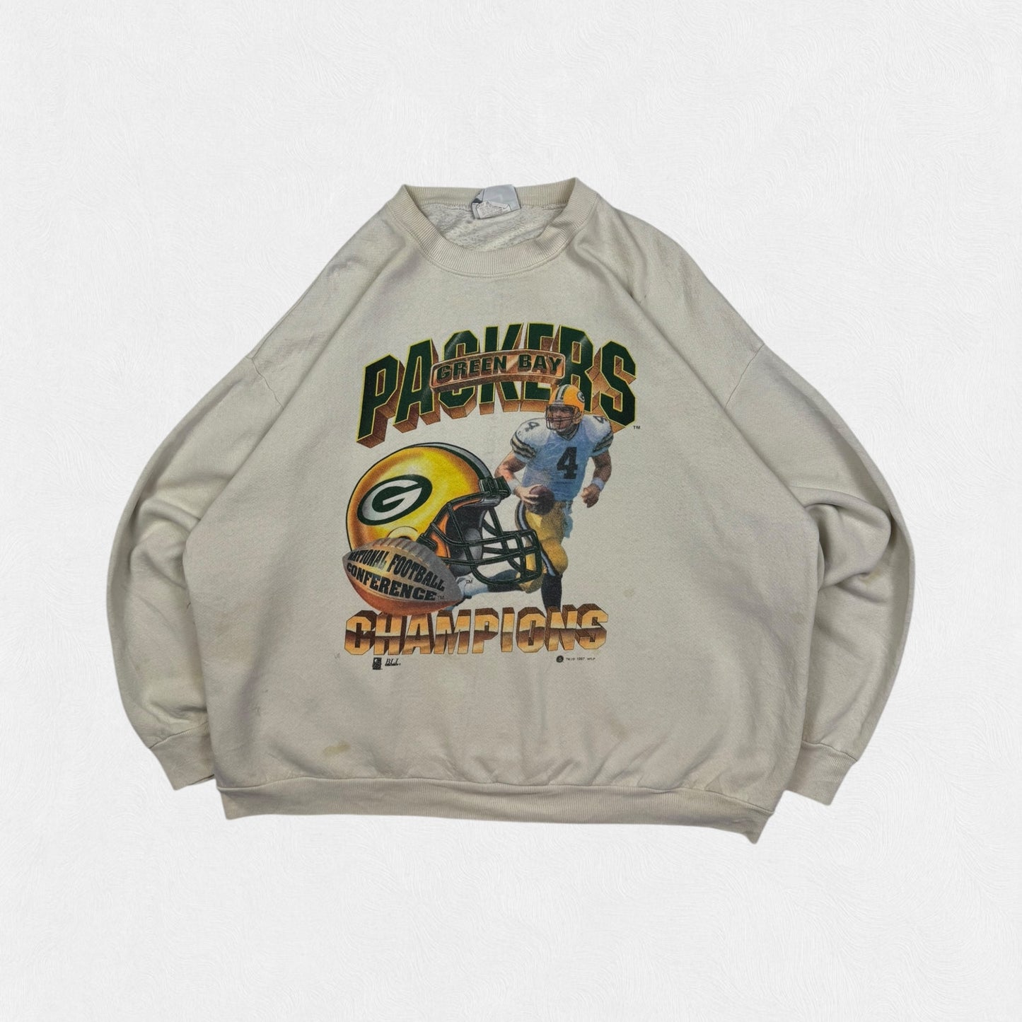 Vintage Green Bay Packers 1997 NFL champions graphic sweatshirt (XL)