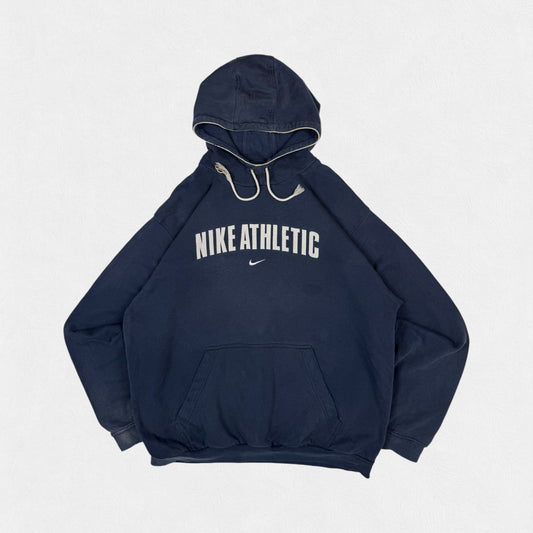 Vintage Nike athletic spell out hoodie (L)