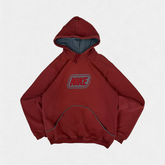 Vintage Nike spell out hoodie (S)