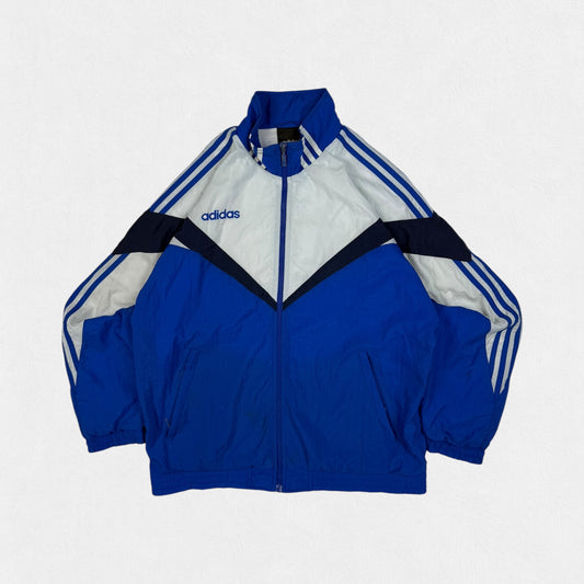 Vintage 90s adidas originals colour block shell track jacket (M)