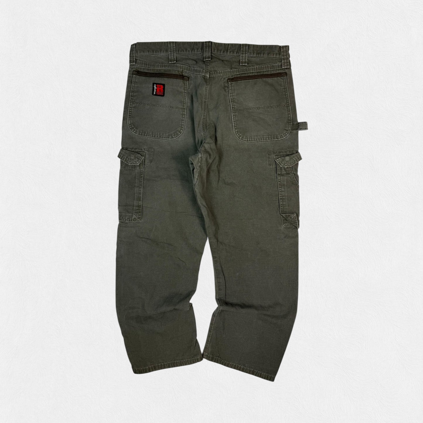 Vintage Wrangler Riggs baggy double knee carpenter pants (W36)