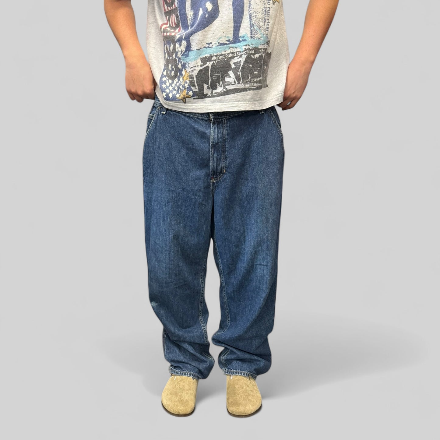 Vintage Tommy Hilfiger baggy carpenter jeans (W36)