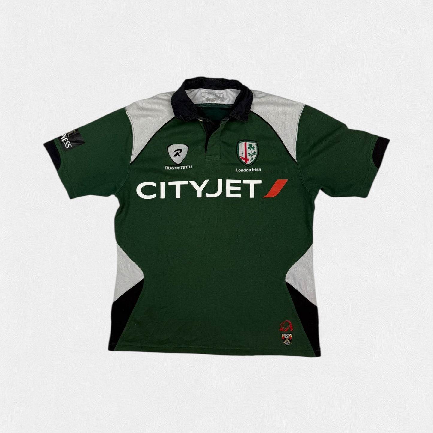 London Irish 2009/10 short sleeve rugby union shirt (XL)